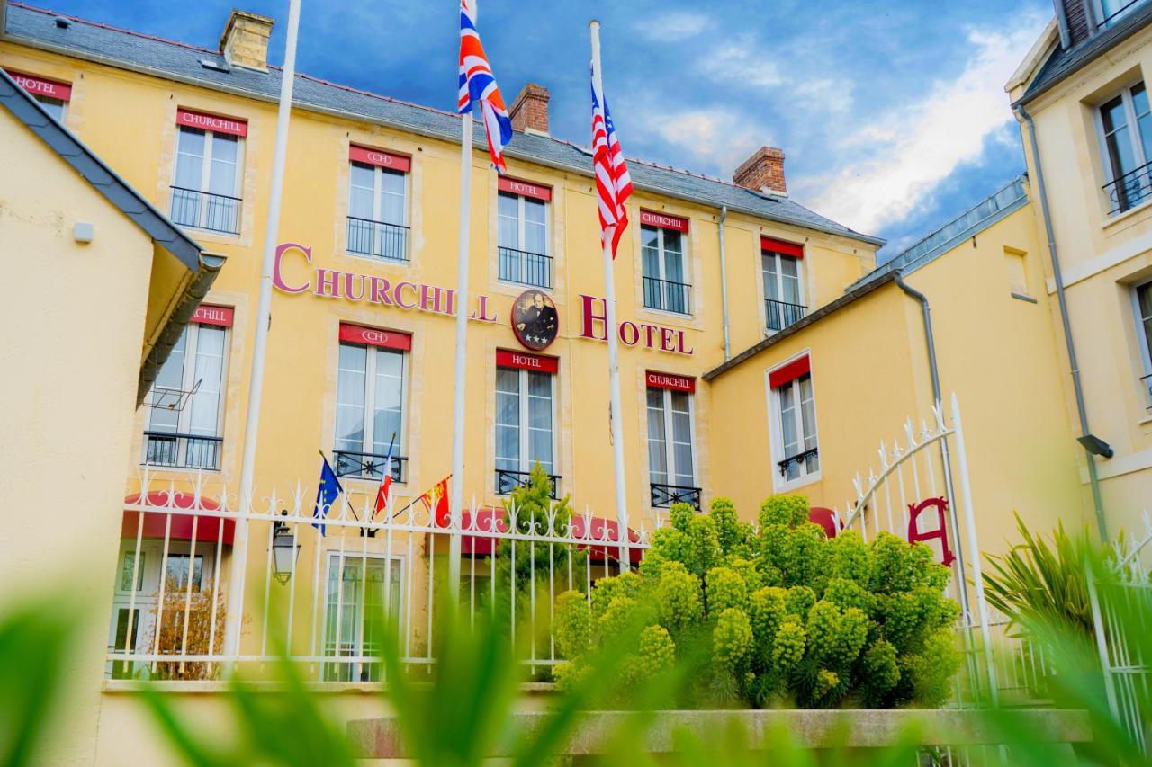 Churchill Hotel Bayeux Centre Esterno foto
